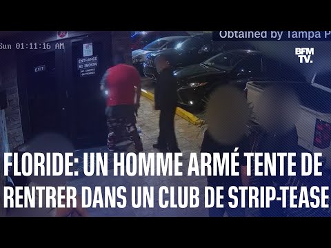 Aux États-Unis, un homme armé tente de rentrer dans un club de strip-tease
