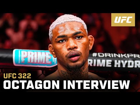 Michael Morales Octagon Interview | UFC 322