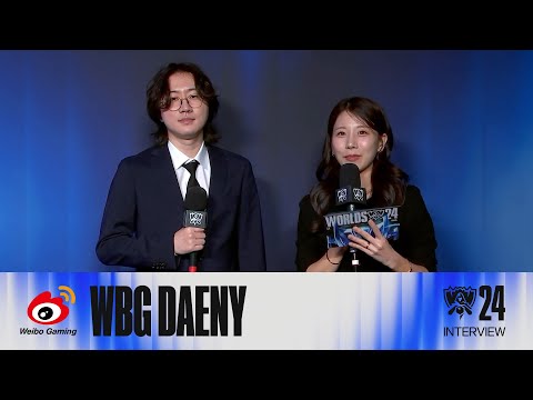 WBG Daeny 인터뷰 | 10.13 | 2024 월드 챔피언십