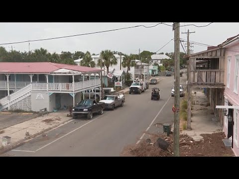 Cedar Key residents and business owners clean up in Hurricane Idalia aftermath