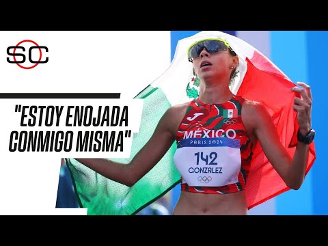 ALEGNA GONZÁLEZ mostró su FRUSTACIÓN pero espera llevarse una MEDALLA en la prueba de relevo mixto