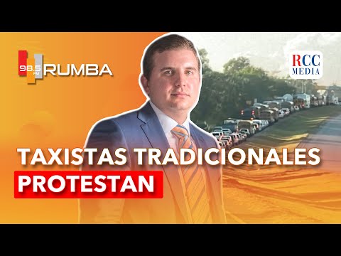 Taxistas tradicionales protestan para que taxistas de Uber no se regularicen - Andrés Marranzini