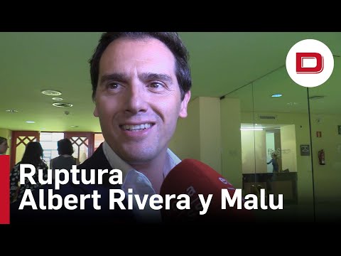 Albert Rivera habla por primera vez de su ruptura con Malú