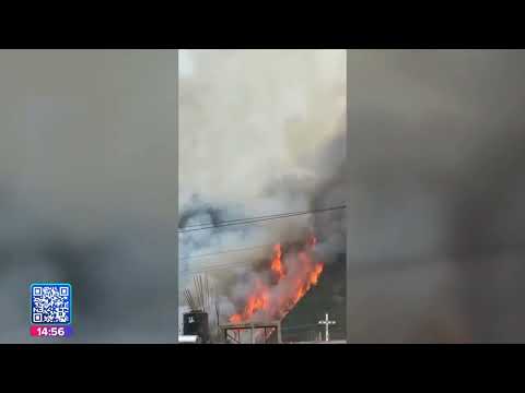 Incendio en Rancho Viejo  ll Noticias con Juan Carlos Valerio