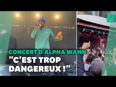 Au Fnac Live Paris, le concert d'Alpha Wann interrompu pour des raisons de sécurité