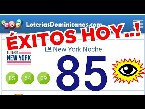 RESULTADOS de HOY..! BINGO hoy..! ((( 85 ))) loteria NEW YORK NOCHE/ GANAR LAS LOTERÍA PARA HOY..!!