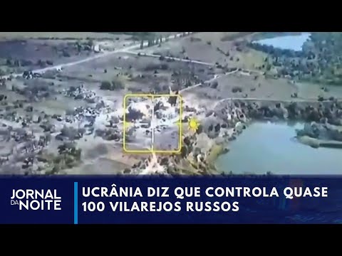 Exército ucraniano diz que controla quase 100 vilarejos na Rússia