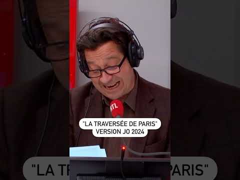 Laurent Gerra : La Traversée de Paris version JO 2024 !