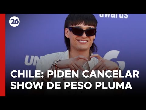 Chile: Piden cancelar show de Peso Pluma en Festival de Viña del Mar
