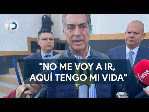 Jaime Rodríguez acude a firmar y poner su huella como medida cautelar por caso Ecovía