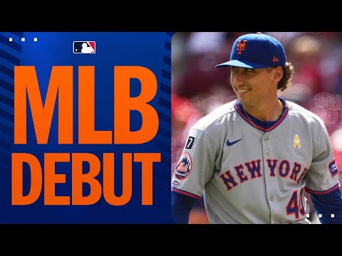 Highlights from top prospect Brandon Sproats MLB debut with the Mets! (7 strikeouts ⚡️)