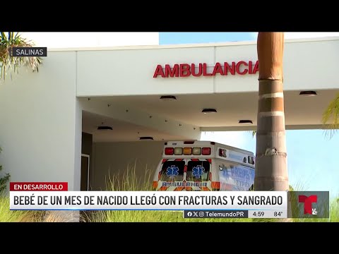 Investigan si hubo maltrato contra bebé llevado a hospital por reflujo