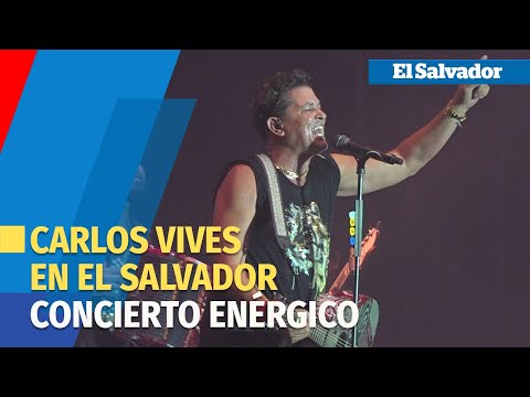 Carlos Vives no se guardó nada en El Salvador