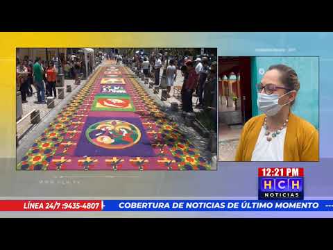 #SemanaSanta en Comayagua: Cámara de Turismo propone elaboración alfombras en lugares controlados