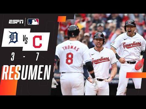 Resumen | Tigers 3-7 Guardians | MLB | NLDS | Cleveland selló su boleto a la Serie de Campeonato