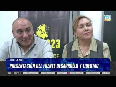 Lanzaron el Frente Desarrollo y Libertad