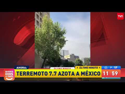 Daños y grietas deja terremoto en México | Buenos días a todos
