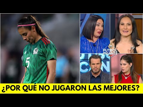 MÉXICO PECÓ de no poner a sus MEJORES JUGADORAS vs BRASIL, por eso cayó en COPA ORO | Futbol Picante