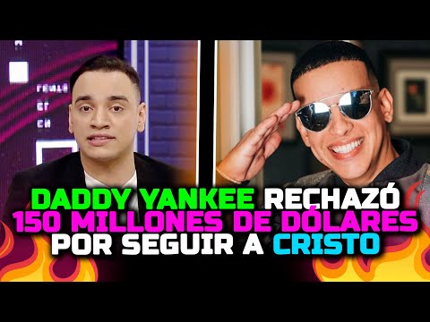 Daddy Yankee rechazó 150 millones de dólares por seguir a Cristo | Vive el Espectáculo