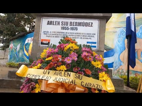 Carazo rinde homenaje a la «Chinita» Arlen Siu