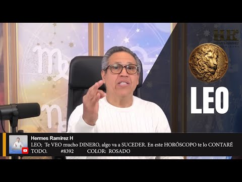 LEO;  Te VEO mucho DINERO, algo va a SUCEDER. En este HORÓSCOPO te lo CONTARÉ TODO.    #