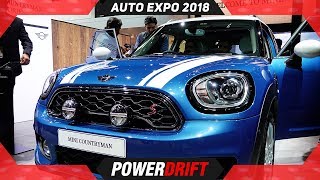 Mini Countryman @ Auto Expo 2018 : PowerDrift