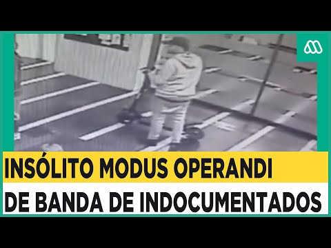 Insólito: Banda de indocumentados robaba en scooters eléctricos