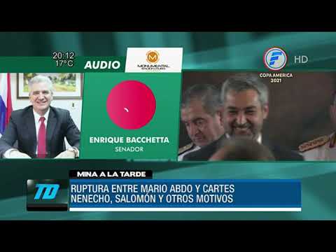 Ruptura entre Mario Abdo Benítez y Horacio Cartes