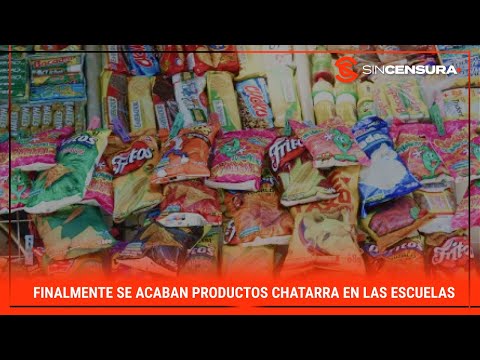 Finalmente SE ACABAN productos chatarra en las escuelas