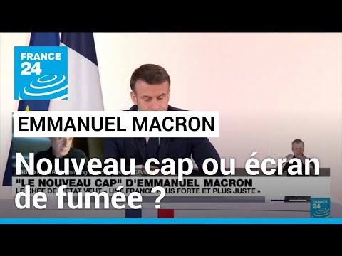 Conférence de presse d'Emmanuel Macron : nouveau cap ou écran de fumée ? • FRANCE 24