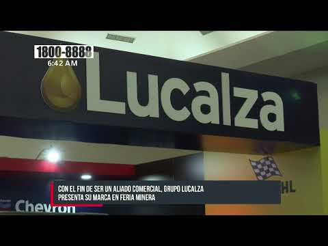 Lucalza Nicaragua hace presentación de su marca en feria minera