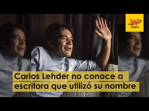 Carlos Lehder dice no conocer a escritora que utilizó su nombre