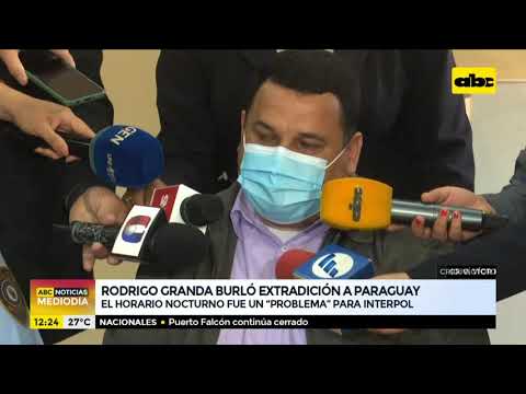 Rodrigo Granda burló extradición a Paraguay