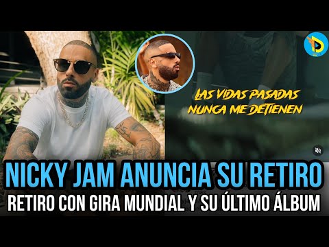 NICKY JAM ANUNCIA SU RETIRO CON GIRA MUNDIAL Y SU ÚLTIMO ÁLBUM ESTE ES MI LEGADO