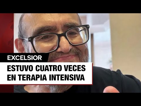 Édgar Vivar estuvo cuatro veces en terapia intensiva