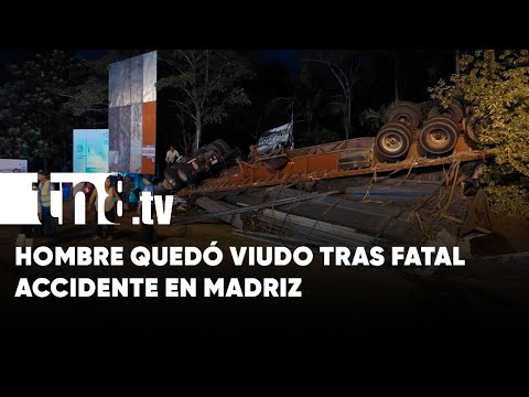 ¡Tragedia! Hombre quedó viudo tras fatal accidente en Yalagüina, Madriz - Nicaragua