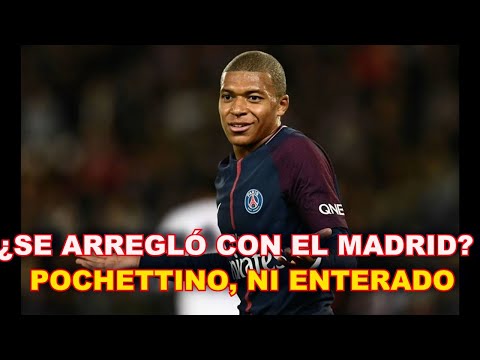 POCHETTINO nada sabe del futuro de MBAPPÉ