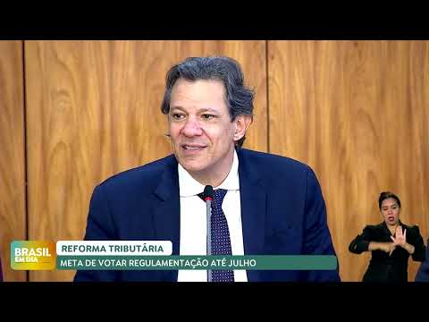 Haddad: meta é votar regulamentação da reforma tributária até julho