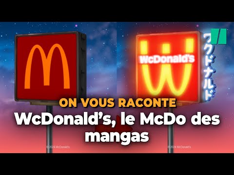 McDonald’s est devenu « WcDonald’s », et ça va plaire aux fans de manga et d’anime