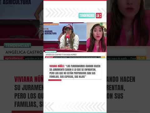 Tendencias | Viviana Núñez se refiere a los familiares de Carabineros
