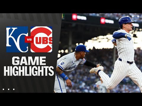 Royals vs. Cubs Game Highlights (7/22/25) | MLB Highlights