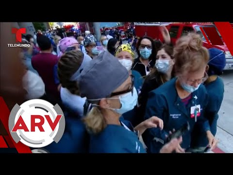 Día Nacional de los Enfermeros: EE.UU. celebra a los héroes | Al Rojo Vivo | Telemundo
