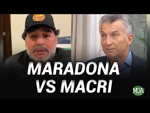 Maradona DURÍSIMO con Macri: “Hacete cargo querido, ya lo dijo tu padre”