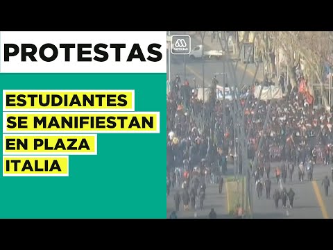 Manifestación en Plaza Italia: Metro de Santiago informó el cierre de algunas estaciones