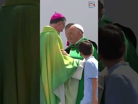 Papa Francisco .- Santa Misa de hoy en Trieste - Italia. #papafrancisco #papafrancesco #popefrancis