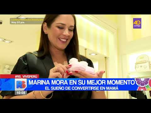 ¡Marina Mora esta? en su mejor momento! Nuestra reina de belleza nos cuenta detalles de su embarazo
