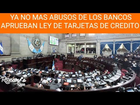 Guatemaltecos podrán saldar sus deudas con los bancos a través de la ley de tarjetas de crédito