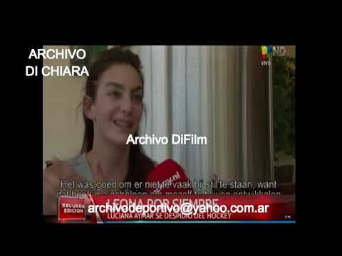 DiFilm - Luciana Aymar se despide del Hockey - 2014