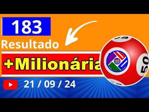 Mais milionaria 0183 - Resultado da mais Miluonaria Concurso 0183