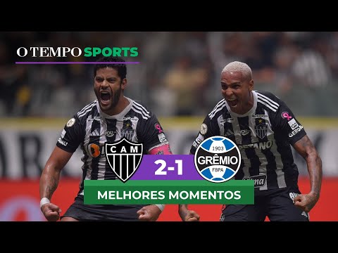 ATLÉTICO 2 x 1 GRÊMIO - Veja os MELHORES MOMENTOS da partida pelo Campeonato Brasileiro